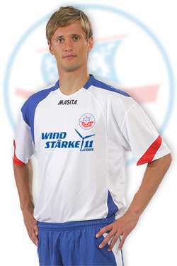 Uniforme 2 do Hansa Rostock - Temporada 2009/2010