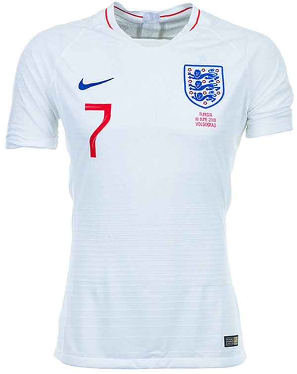 Uniforme 1 da Seleção da Inglaterra para a Copa do Mundo de 2018