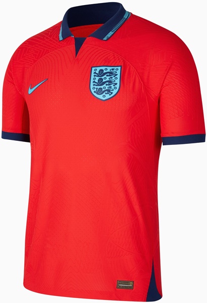 Uniforme 2 da Seleção da Inglaterra para a Copa do Mundo de 2022