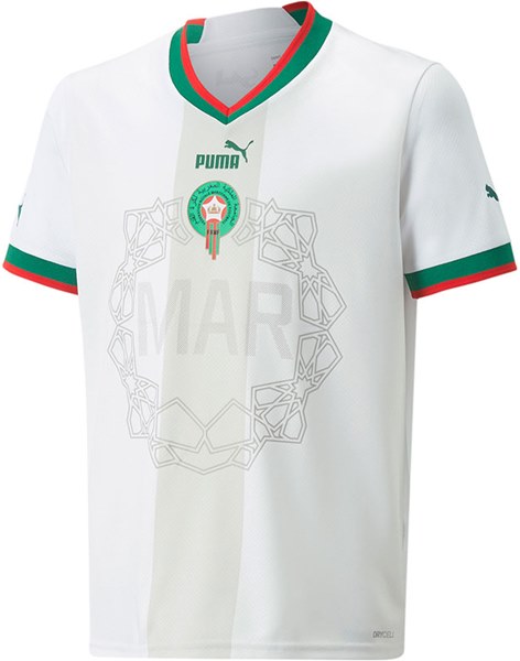 Uniforme 2 da Seleção de Marrocos para a Copa do Mundo de 2022