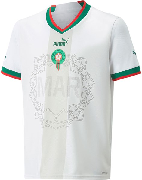 Uniforme 2 da Seleo de Marrocos para a Copa do Mundo de 2022