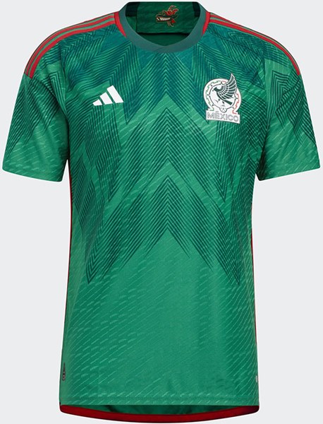 Uniforme 1 da Seleo do Mxico para a Copa do Mundo de 2022