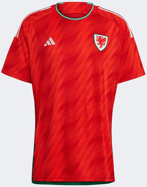 Uniforme 1 da Seleção do País de Gales para a Copa do Mundo de 2022