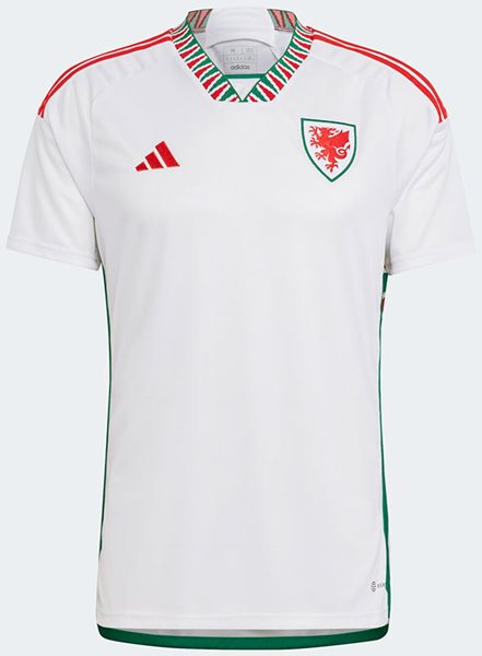 Uniforme 2 da Seleção do País de Gales para a Copa do Mundo de 2022