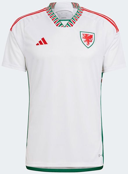 Uniforme 2 da Seleo do Pas de Gales para a Copa do Mundo de 2022