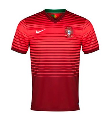 Uniforme 1 da Seleo de Portugal para a Copa do Mundo de 2014