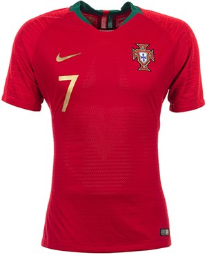 Uniforme 1 da Seleção de Portugal para a Copa do Mundo de 2018