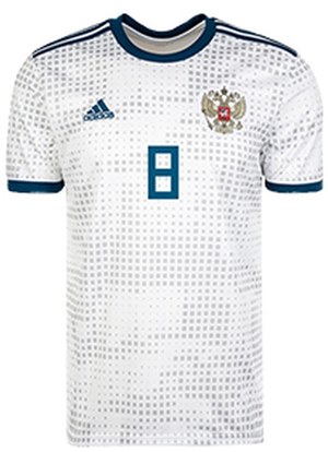 Uniforme 2 da Seleção da Rússia para a Copa do Mundo de 2018