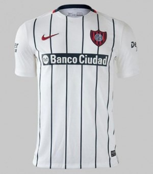 Uniforme 2 do San Lorenzo na Copa Libertadores da Amrica 2015