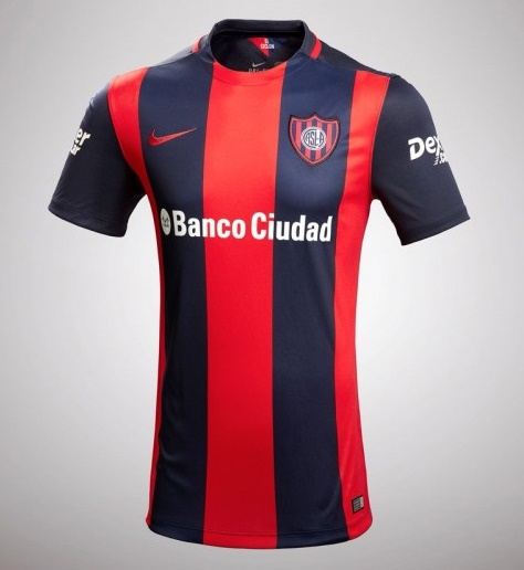 Uniforme 1 do San Lorenzo na Copa Libertadores da Am�rica 2016
