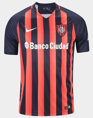 Uniforme 1 do San Lorenzo na Copa Libertadores da América 2017