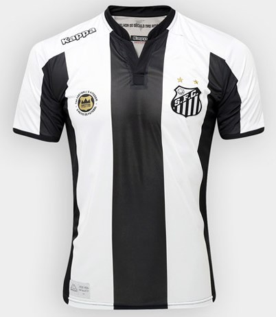 Uniforme 2 do Santos na Copa Libertadores da América 2017