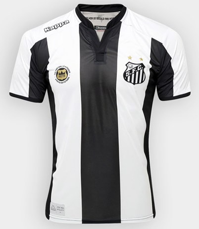 Uniforme 2 do Santos na Copa Libertadores da Amrica 2017