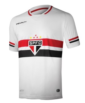 Uniforme 1 do So Paulo na Copa Libertadores da Amrica 2015