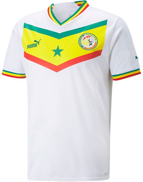 Uniforme 1 da Seleo do Senegal para a Copa do Mundo de 2022