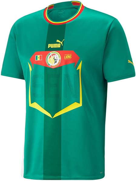 Uniforme 2 da Seleo do Senegal para a Copa do Mundo de 2022