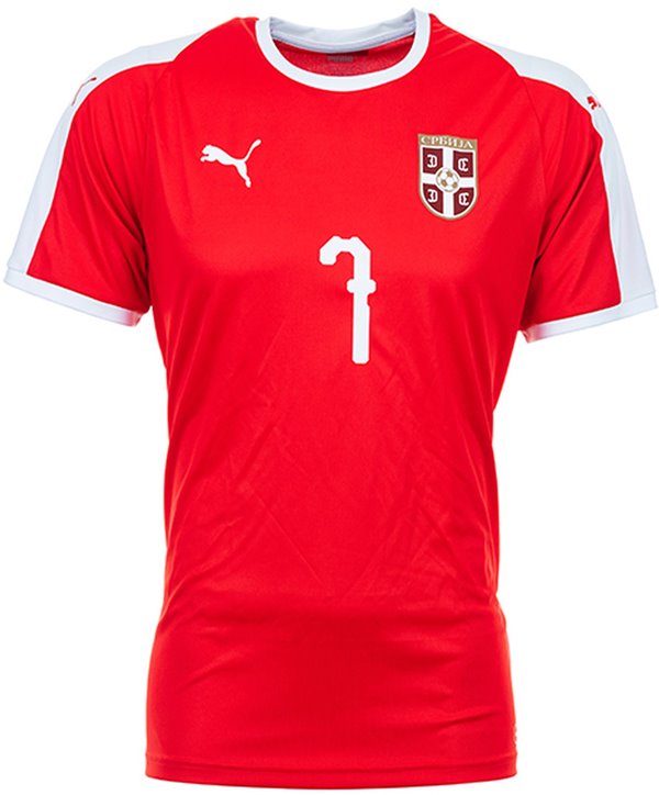 Uniforme 1 da Seleo da Srvia para a Copa do Mundo de 2018