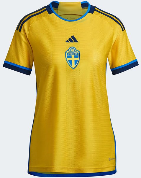 Uniforme 1 da Seleção da Suécia para a Copa do Mundo Feminina de 2023