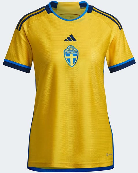 Uniforme 1 da Seleo da Sucia para a Copa do Mundo Feminina de 2023