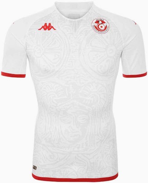 Uniforme 1 da Seleo da Tunsia para a Copa do Mundo de 2022