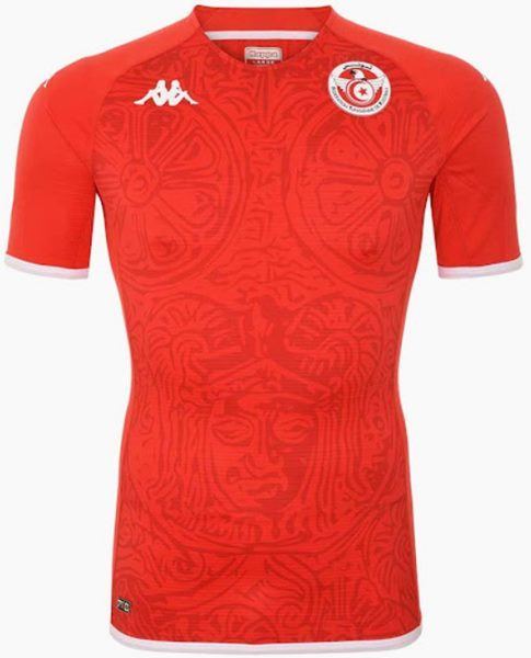 Uniforme 2 da Seleo da Tunsia para a Copa do Mundo de 2022