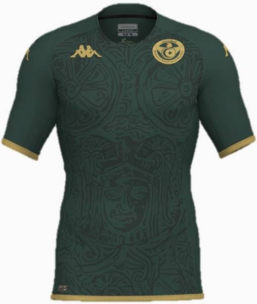 Uniforme 2 da Seleção da Tunísia para a Copa do Mundo de 2022