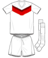 Uniforme 1 da seleção da Alemanha