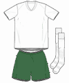 Uniforme 1 da seleção da Arábia Saudita