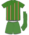 Uniforme 2 da seleção da Argélia
