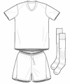 Uniforme 1 da seleção da Argélia