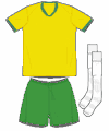 Uniforme 1 da seleção da Austrália