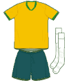 Uniforme 1 da Seleção Feminina da Austrália
