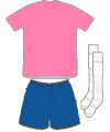 Uniforme 2 da seleção das Bermudas