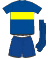 Uniforme 1 do Boca Juniors