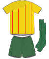 Uniforme 2 da seleção de Camarões
