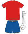 Uniforme 1 da seleo do Chile