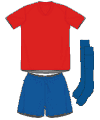 Uniforme 1 da seleo do Chile