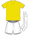 Uniforme 1 da seleção da Colômbia