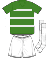 Uniforme 2 da seleção da Costa do Marfim