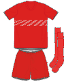 Uniforme 1 da seleo da Dinamarca