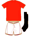 Uniforme 1 da seleção do Egito