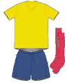 Uniforme 1 da seleção do Equador