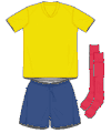 Uniforme 1 da seleo do Equador