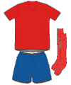 Uniforme 1 da seleção da Espanha