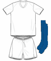 Uniforme 1 da seleção dos Estados Unidos