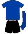 Uniforme 1 da seleção da Estônia