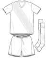 Uniforme 1 da seleção dos Estados Unidos