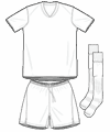 Uniforme 1 da seleção dos Estados Unidos