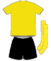Uniforme 1 da seleção da Federação Malaia