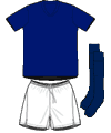 Uniforme 1 da seleção da França